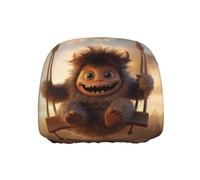 WZYWHJ Funda de almohada con diseño de The Little Monster on The Swing para coche, camión, General Motors Parts, 1 paquete