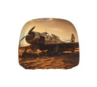 WZYWHJ Funda de almohada estampada con diseño de aviones viejos rotos, para coche, camión, piezas de motores generales, 1 paquete