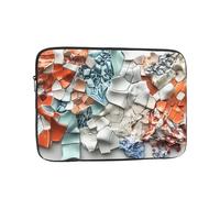 WZYWHJ Funda para portátil de 30.5 cm con estampado de fragmentos de píxeles de cerámica, a prueba de golpes, para hombres y mujeres, viajes de negocios, escuela, oficina, uso diario