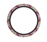 WZYWHJ Funda para volante, protege y decora tu coche, fácil instalación, adecuada para coches, SUV, ATV y camiones con estampado de Venus de neón
