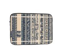 WZYWHJ Funda portátil para laptop de 43.2 cm, diseño de pueblos africanos, a prueba de golpes, para hombres y mujeres, viajes de negocios, escuela, oficina, uso diario