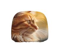 WZYWHJ Funda protectora de gato con cabeza hacia abajo para asiento de coche, camión, piezas de motores generales, 1 paquete