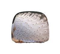 WZYWHJ Funda protectora para cabeza de asiento con estampado de pavo real blanco para coche, camión, piezas de motores generales, 1 paquete