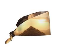 WZYWHJ Gorro de trabajo de limpieza The Lion King Printed - Gorro de chef para mujeres y hombres, ajustable, transpirable