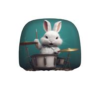 WZYWHJ Handsome Little Rabbit - Funda protectora para asiento de coche, camión, piezas de motor general, 1 paquete