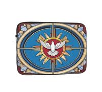 WZYWHJ Holy Spirit Christia - Funda para portátil de 38.1 cm, a prueba de golpes, para hombres y mujeres, viajes de negocios, escuela, oficina, uso diario