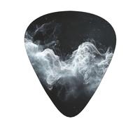 Wzywhj Interstellar Smoke Picture - Púa de guitarra de fácil agarre, sensación cómoda, ukelele, guitarra acústica y eléctrica, púas de guitarra 12