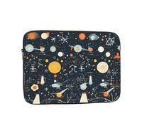 WZYWHJ Physics Print Prints - Funda portátil a prueba de golpes para laptop de 13 pulgadas, para hombres y mujeres, viajes de negocios, escuela, oficina, uso diario