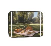 WZYWHJ Picnic on The Lawn - Funda para portátil de 30.5 cm, a prueba de golpes, para hombres y mujeres, viajes de negocios, escuela, oficina, uso diario