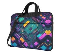 WZYWHJ Python Prints - Bolsa de ordenador portátil ultrafina con un solo hombro, accesorios de computadora, suave a prueba de golpes para portátiles, Black, 14 inch