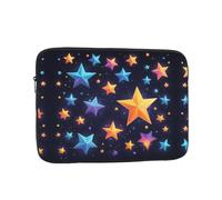 WZYWHJ Shining Stars in The Night Sky - Funda para portátil de 43.2 cm, a prueba de golpes, para hombres y mujeres, viajes de negocios, escuela, oficina, uso diario