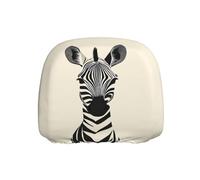WZYWHJ Simple Zebra Prints - Funda protectora para cabeza de asiento de coche, camión, piezas de motores generales, 1 paquete