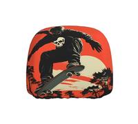 WZYWHJ Skateboarding First Prints - Funda protectora para cabeza de asiento de coche, camión, piezas de motores generales, 1 paquete
