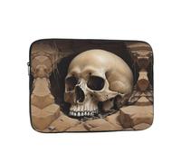WZYWHJ Skull in The Pit - Funda para portátil de 43.2 cm, a prueba de golpes, para hombres y mujeres, viajes de negocios, escuela, oficina, uso diario