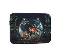 WZYWHJ Small Fish in The Fish Tank - Funda para portátil de 12 pulgadas, a prueba de golpes, para hombres y mujeres, viajes de negocios, escuela, oficina, uso diario