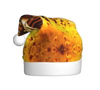 WZYWHJ Sombrero de Navidad para adultos, diadema ornamental para fiestas de vacaciones y eventos de disfraces, abejas en vuelo impreso