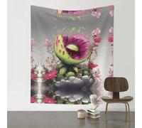 WZYWHJ Tapiz decorativo con estampado de Venus de neón de 60 x 51 pulgadas, adecuado para colgar en la pared, dormitorio