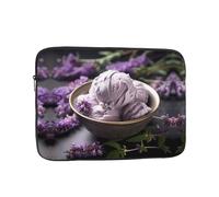 WZYWHJ Taro Ice Cream - Funda portátil para portátil de 30.5 cm, a prueba de golpes, para hombres y mujeres, viajes de negocios, escuela, oficina, uso diario