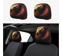 WZYWHJ The Giant Forest Python - Funda de almohada para coche, 2 piezas, accesorios de funda de asiento, funda protectora universal