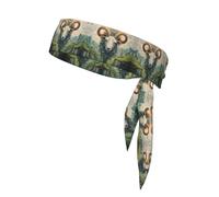 WZYWHJ The leader of the valley - Diademas estampadas, diadema deportiva, diadema para hombres y mujeres, banda para el pelo para correr, entrenar fútbol