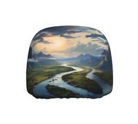 WZYWHJ The Mighty River - Funda de almohada estampada para coche, camión, motor general, 1 paquete