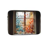 WZYWHJ Thousand Paper Cranes on The Window - Funda para portátil de 30.5 cm, a prueba de golpes, para hombres y mujeres, viajes de negocios, escuela, oficina, uso diario