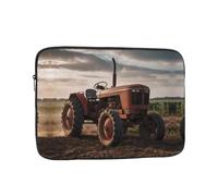 WZYWHJ Tractor on The Farm - Funda para portátil de 43.2 cm, a prueba de golpes, para hombres y mujeres, viajes de negocios, escuela, oficina, uso diario