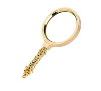 WZYYCV Aumento Profesional Lupa de Mano Lupa Mango de Grabado Lectura portátil Niños Mayores Lectura de periódicos Lupa para Monedas