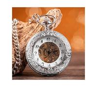 WZYYCV Hombre Pocket Watch Reloj De Bolsillo Reloj De Bolsillo Mecánico Automático con Cadena Reloj De Bolsillo Vintage para Hombres Adecuado para Navidad Reloj de Bolsillo