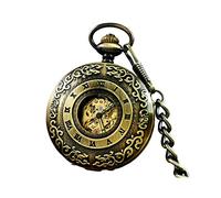 WZYYCV Hombre Pocket Watch Reloj de Bolsillo Reloj de Bolsillo mecánico para Hombre Reloj de Bolsillo Duradero con Cadena Adecuado para cumpleaños Reloj de Bolsillo