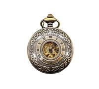 WZYYCV Hombre Pocket Watch Reloj De Bolsillo Reloj De Bolsillo Vintage Reloj De Bolsillo Mecánico Reloj De Bolsillo con Tapa Hueca Adecuado para Cumpleaños Reloj de Bolsillo