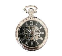 WZYYCV Hombre Pocket Watch Reloj De Bolsillo Vintage con Cadena Reloj De Bolsillo Mecánico Elegante Relojes De Bolsillo Redondos Reloj de Bolsillo
