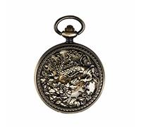 WZYYCV Hombre Pocket Watch Reloj De Bolsillo Vintage Reloj De Bolsillo Mecánico Reloj De Bolsillo Clásico con Solapa Regalos Adecuados para Cumpleaños Reloj de Bolsillo