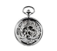 WZYYCV Hombre Pocket Watch Reloj De Bolsillo Vintage Reloj De Bolsillo Mecánico Reloj De Bolsillo Clásico con Solapa Regalos Adecuados para Cumpleaños Reloj de Bolsillo