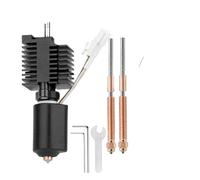 WZZSKFYQ Hotend para Plus, Engranaje de Controlador de extrusora helicoidal Doble, Juego de boquillas de Intercambio rápido de Metal, Piezas de Repuesto para Impresora 3D(C2 Set 0.6mm)