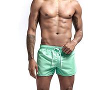 WZZXJQNRHF Traje de Baño para Hombre, Bañador Tipo Bermuda, Shorts de Baño Lisos para Hombre, Traje de Baño para Surf Y Playa, Shorts de Baño para Hombre, Moda/M/M/E/Xxl