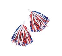 X 2 Pom Poms Accesorio De Disfraz De Animadora Deluxe Para Niños
