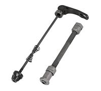 X AUTOHAUX 1 juego de 9,5 mm de liberación rápida cojinete trasero hueco eje para bicicleta