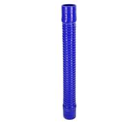 X AUTOHAUX 1 manguera de silicona roscada para coche, 51 mm, 500 mm, 0° azul, manguera de refrigerante, universal
