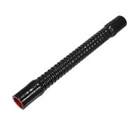 X AUTOHAUX 1 manguera refrigerante universal de silicona para coche, 30 mm, diámetro interior de 400 mm, 0 grados, color negro y rojo