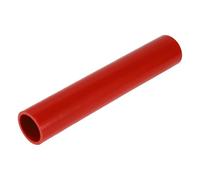 X AUTOHAUX 1 manguera refrigerante universal de silicona roja de 0 grados para coche, 45 mm de diámetro interior y 300 mm de longitud