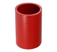 X AUTOHAUX 1 manguera refrigerante universal de silicona roja para coche, 57 mm, diámetro interior de 100 mm, 0 grados