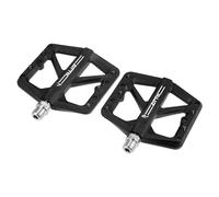 X AUTOHAUX 1 par de reposapiés de nailon trasero para pedal, universal, color negro, ajuste universal para ejes de 9/16 pulgadas, bicicleta BMX MTB