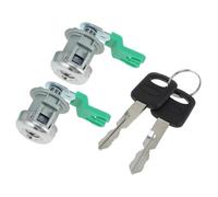 X AUTOHAUX 1 Par Delantero Puerta Cerradura Cilindro Vaso con Llave Juego 7C3Z1521990A