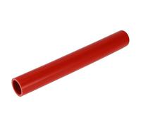 X AUTOHAUX 1 pieza de manguera de silicona para refrigerante de coche rojo de 32 mm/1,26" de ID, 300 mm/11,81" de longitud, 0 grados, universal