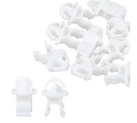 X AUTOHAUX 10uds 25mm Coche Capó Apoyo Varilla Clip Retenedor