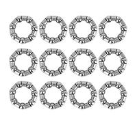 X AUTOHAUX 12Pcs 25mm Manivela Rodamientos Rear Rueda Rodamiento Retenedor para Bicicleta
