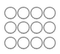 X AUTOHAUX 12Pcs Rodamientos De Bola 40Mm Plata para Bicicleta Acero