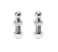 X AUTOHAUX 2 Conjunto 10mm M8x20mm Coches Gas Puntal Bola Perno Para Puntales Gas Amortiguadores