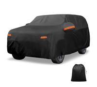 X AUTOHAUX 210D-PU - Funda de Coche Impermeable para Hyundai Palisade | Protección contra el sol, lluvia, nieve, granizo, cremallera de puerta lateral izquierda